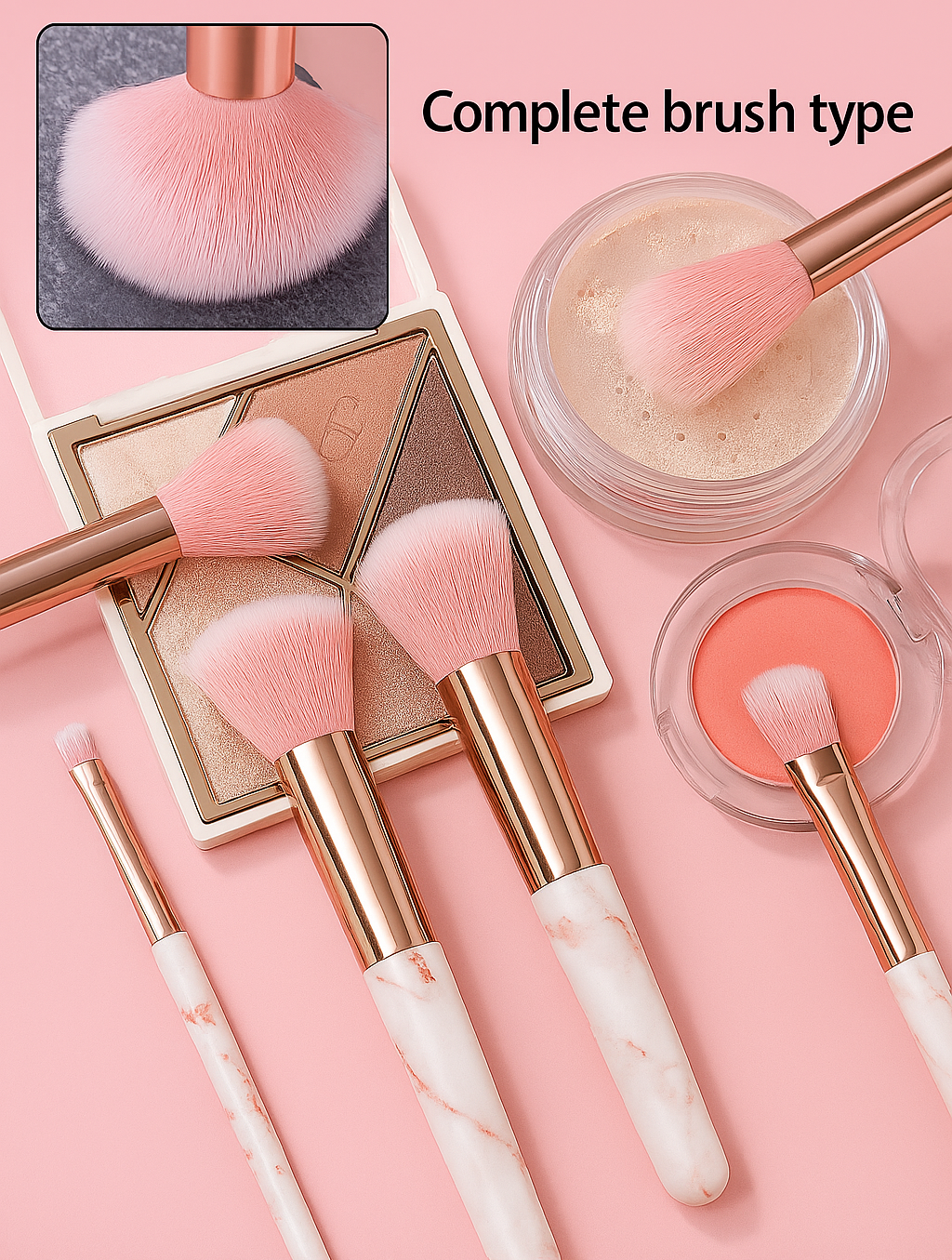 14-Piece Brush Set with Case