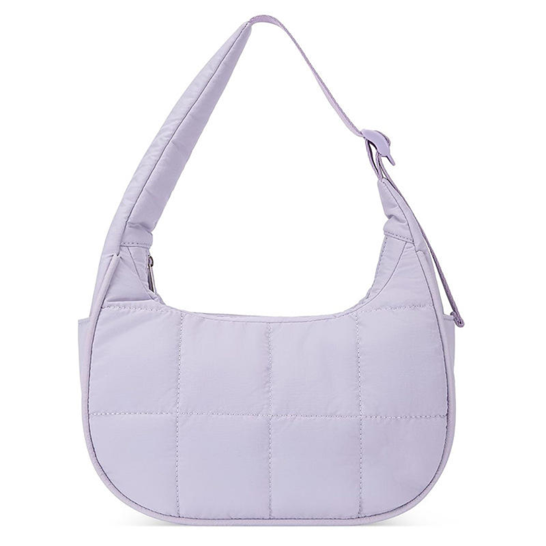Puffer Crescent Shoulder Bag