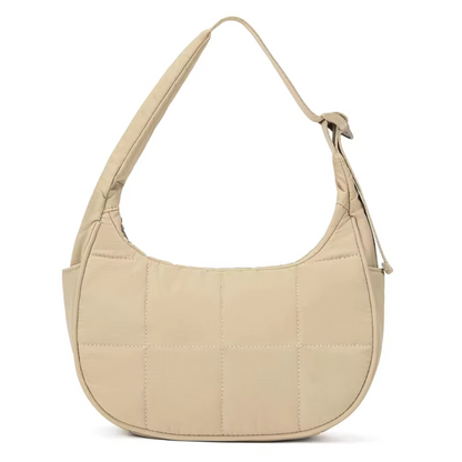 Puffer Crescent Shoulder Bag