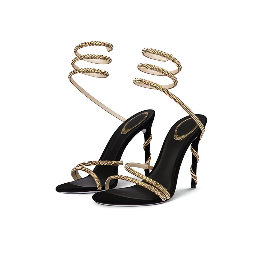 Serpent Spiral Heels