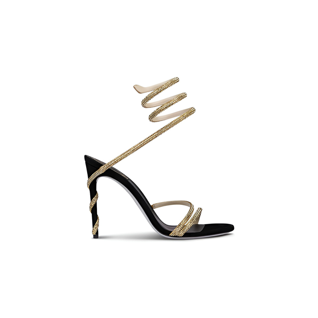 Serpent Spiral Heels