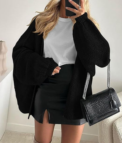 Oversized Knit Cardigan