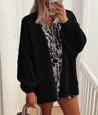 Oversized Knit Cardigan
