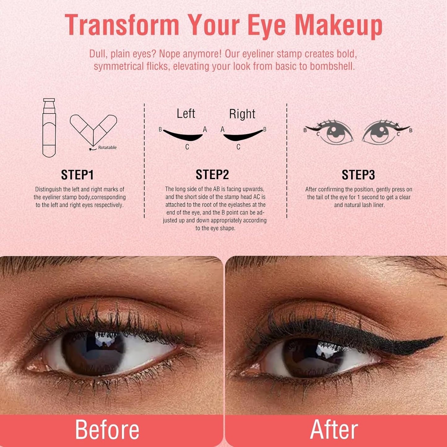 Rotating Eyeliner Stamp Pen