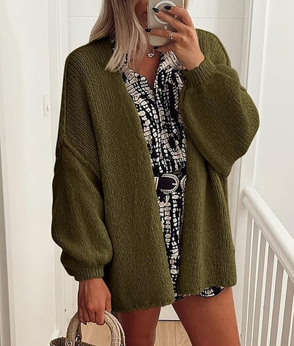 Oversized Knit Cardigan