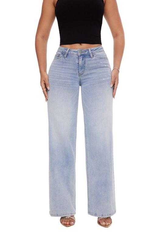 Mid-Low Rise Baggy Jeans