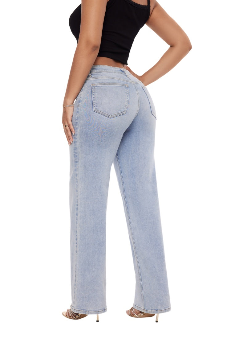 Mid-Low Rise Baggy Jeans